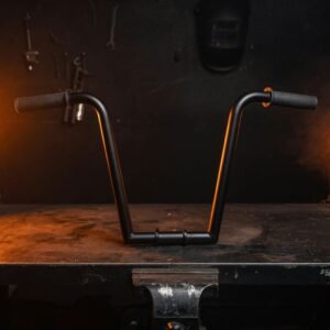 Placeholder photograph for Ape hanger handlebars. Not a claim of stock or fitment.